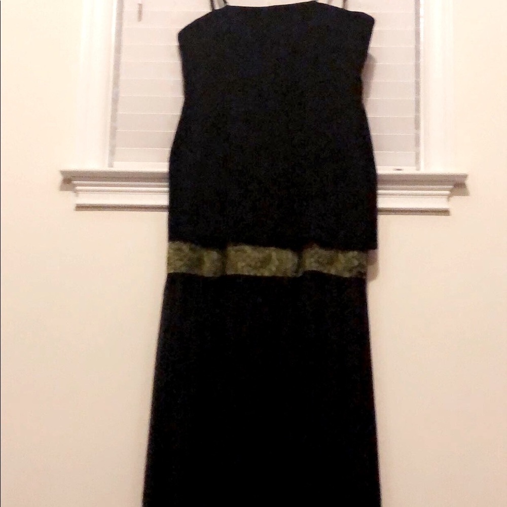 Black gown